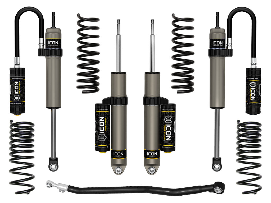 ICON 2014-2026 Ram 2500 4WD, Diesel, Coil Spring Rear, 2.5" Lift, Stage 3 Suspension System, w/ Performance Rear Coil Springs