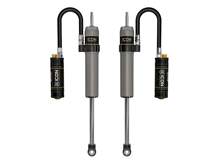 ICON 2024-2026 Toyota Land Cruiser 250 Series/2024-2026 Lexus GX550, 0-3” Lift, Rear, V.S. 2.5 Aluminum Series Shock Absorbers, Remote Reservoir w/ CDCV, Pair