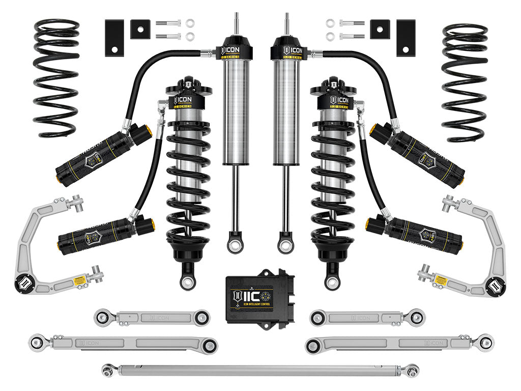 ICON 2023-2026 Toyota Sequoia, 3-4.25" Lift, Stage 4 3.0 Suspension System, Billet, TRD