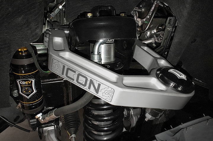 ICON 2021-2026 Ford Bronco, Non-Sasquatch, 3-4" Lift, Stage 8 Suspension System, Billet, Heavy Rate Rear Springs