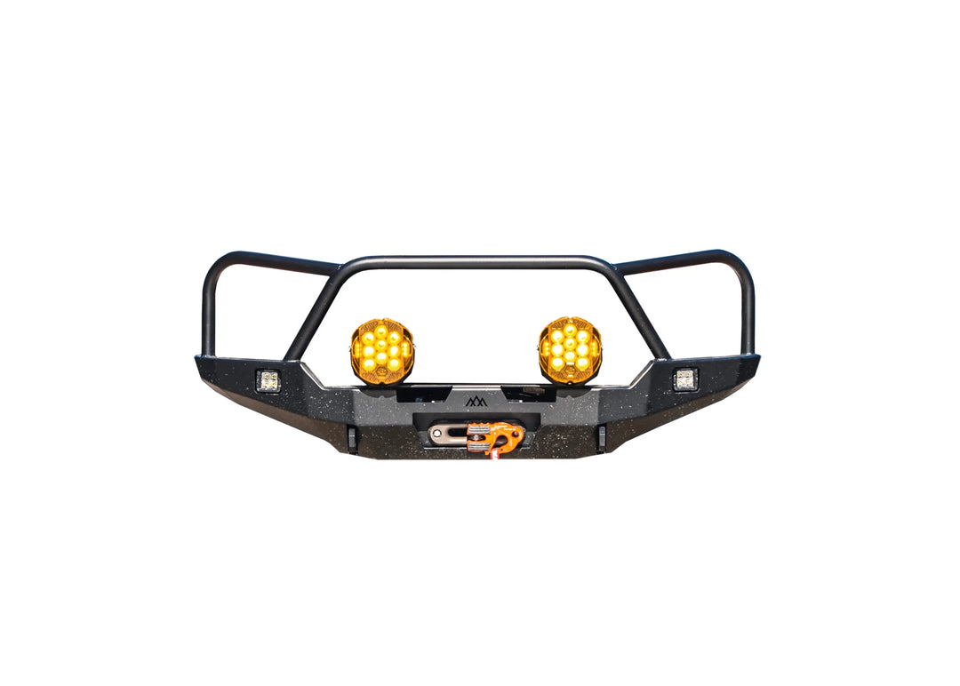 Hi-Lite Overland Toyota Tacoma Front Bumper 3rd Gen (2016-2023) [Bull Bar] by Backwoods Adventure Mods | KOVA Offroad