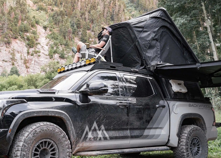 DRIFTR Toyota Tundra Roof Rack (2022-2026) by Backwoods Adventure Mods | KOVA Offroad