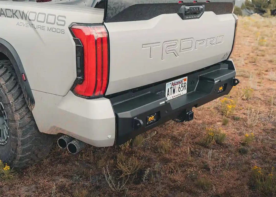 Toyota Tundra Rear Bumper 3rd Gen (2022-2026) by Backwoods Adventure Mods | KOVA Offroad
