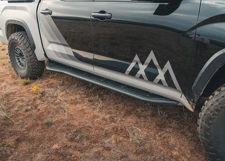 Toyota Tundra Rock Sliders 3rd Gen (2022-2025) by Backwoods Adventure Mods | KOVA Offroad