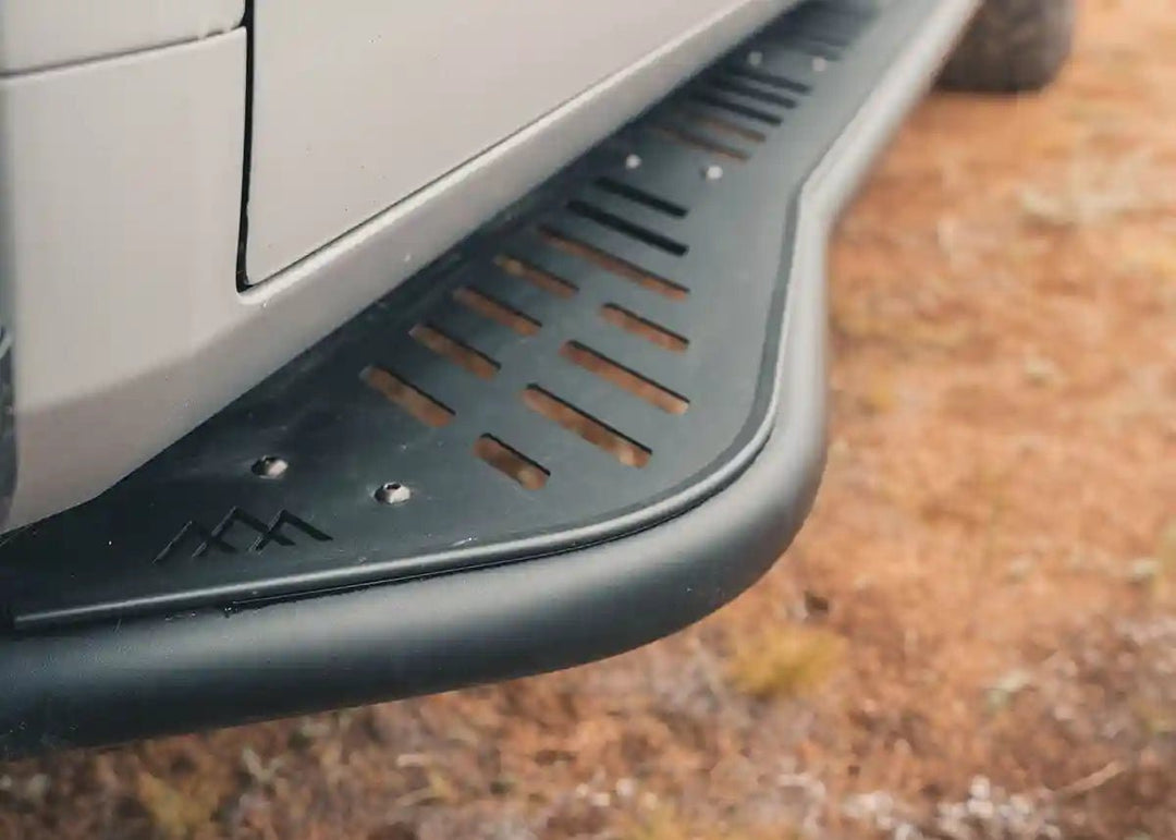Toyota Tundra Rock Sliders 3rd Gen (2022-2025) by Backwoods Adventure Mods | KOVA Offroad