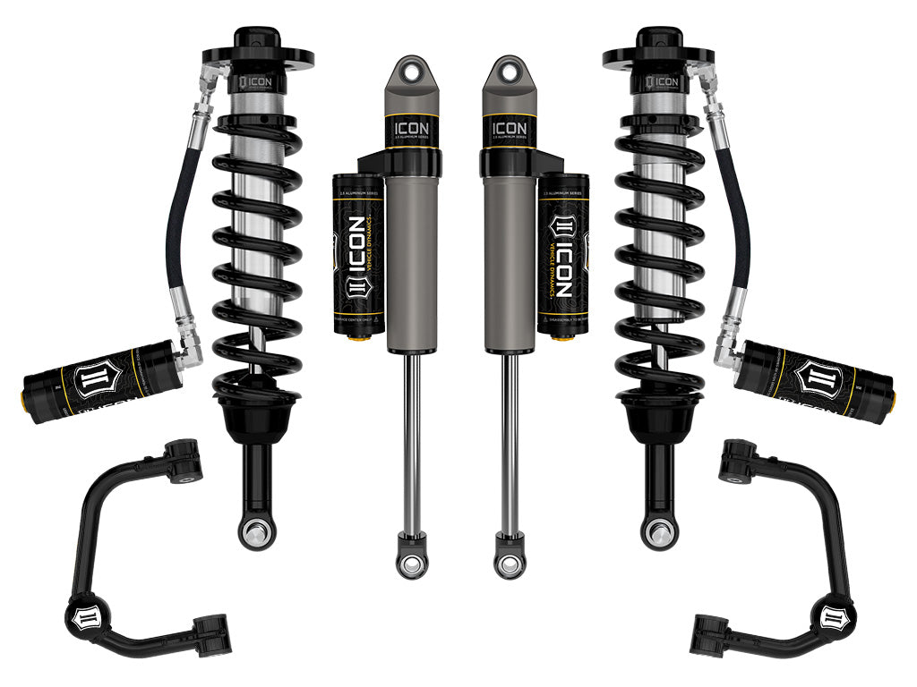 ICON 2021-2026 Ford F-150 Tremor, 2.5-3" Lift, Stage 3 Suspension System, Tubular