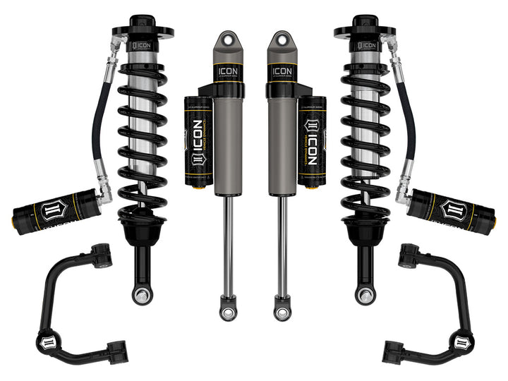 ICON 2021-2026 Ford F-150 Tremor, 2.5-3" Lift, Stage 3 Suspension System, Tubular