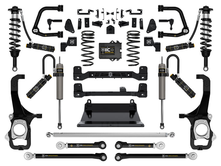 ICON 2022-2026 Toyota Tundra, 6" Lift, Stage 9 Suspension System, Tubular