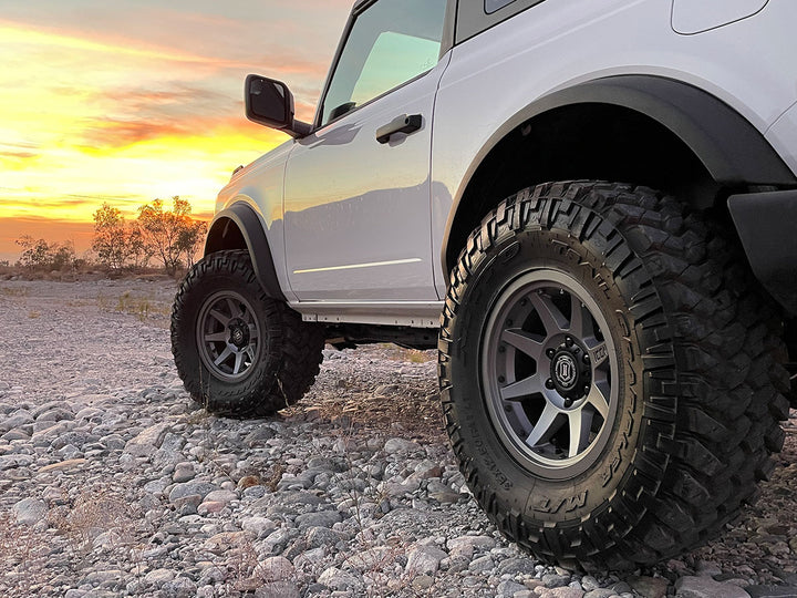 ICON Alloys 2021-2026 Ford Bronco, 3" Lift, Coilover Spacer Kit