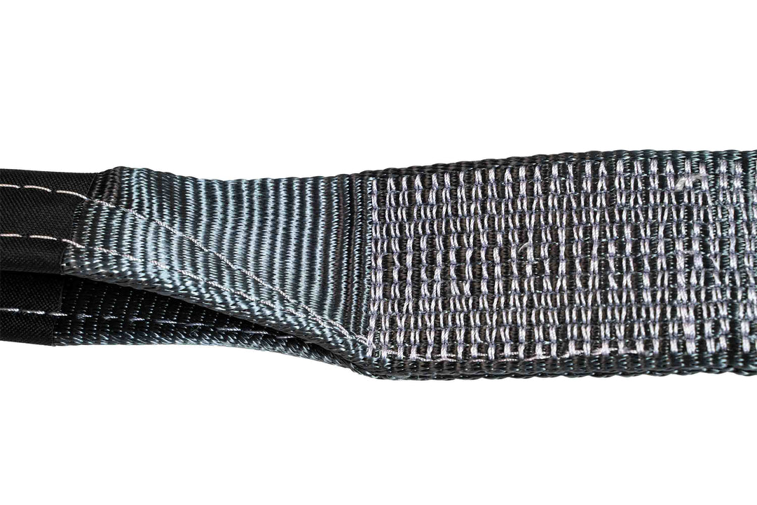 BulletProof Heavy Duty 3" Tow Strap - Branded Black