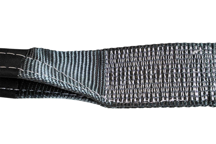 BulletProof Heavy Duty 3" Tow Strap - Branded Black