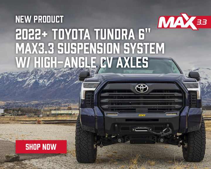 ReadyLift 42-52640 6-Inch MAX3.3 Suspension Lift Kit for Toyota Tundra