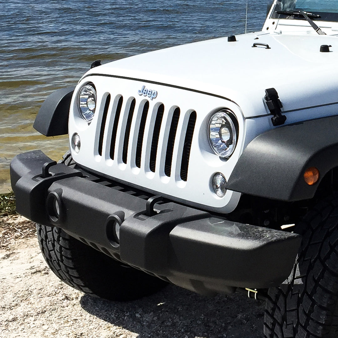 KC HiLiTES 7-inch Gravity LED Pro Headlights for Jeep Wrangler JK (2007-2018)