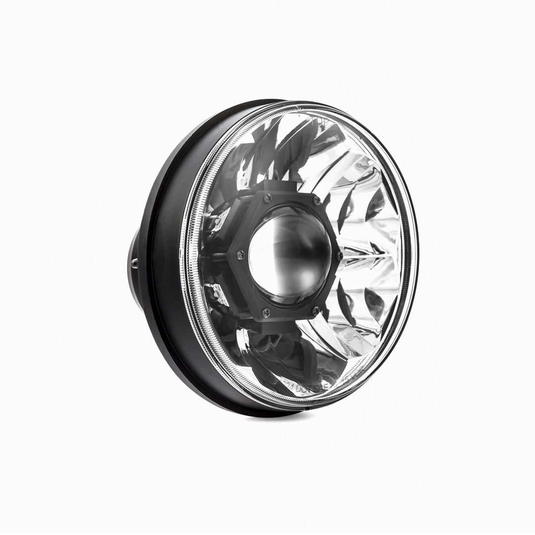 KC HiLiTES 7 Inch Gravity LED Pro 2-Headlights for Jeep Wrangler JL and Gladiator JT (2018-2023)