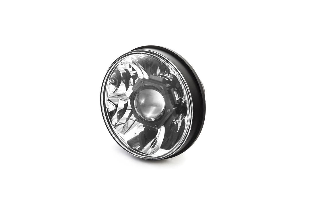 KC HiLiTES 7 Inch Gravity LED Pro 2-Headlights for Jeep Wrangler JL and Gladiator JT (2018-2023)