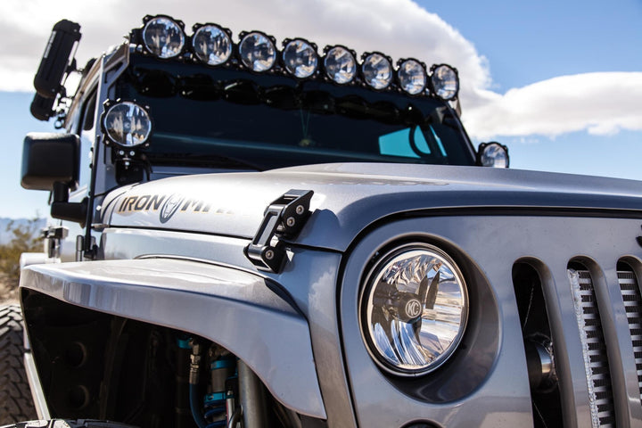 KC HiLiTES 7 in Gravity LED Headlights for Jeep Wrangler JK (2007-2018)