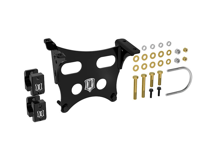 ICON 2023-2026 Ford F-250/F-350 Super Duty, Dual Steering Stabilizer Bracket Kit