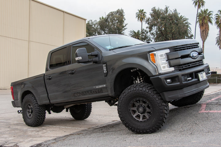 ICON Alloys Rebound HD, Titanium, 17 x 8.5 / 8 x 170, 6mm Offset, 5" Backspace