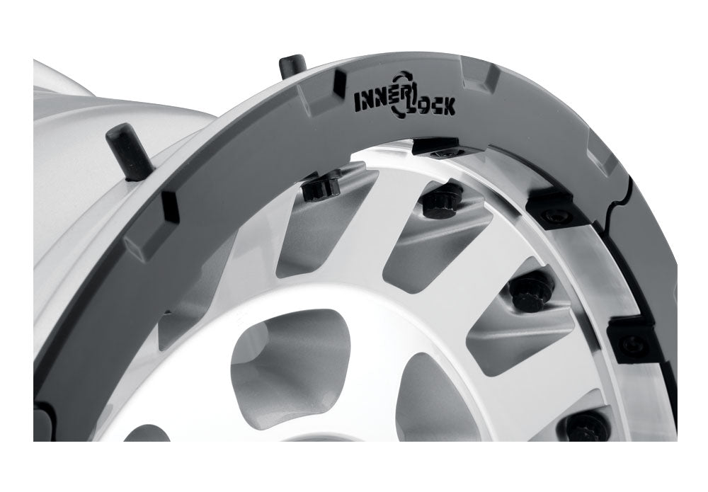 ICON Alloys Hammer Pro, Silver Machined, 17 x 8.5 / 5 x 5, -6mm Offset, 4.5" BS