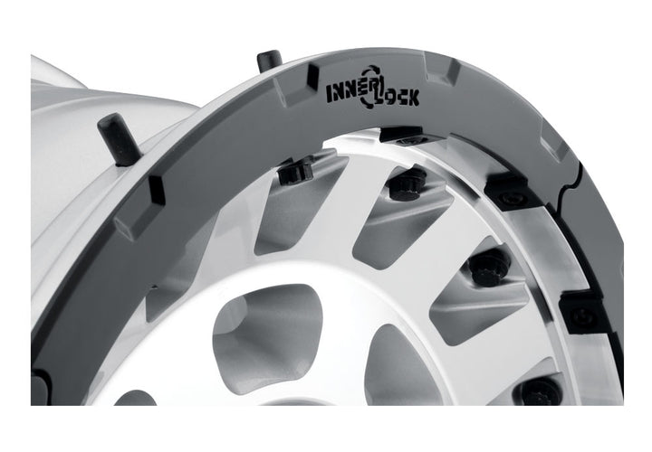 ICON Alloys Hammer Pro, Silver Machined, 17 x 8.5 / 5 x 5, -6mm Offset, 4.5" BS