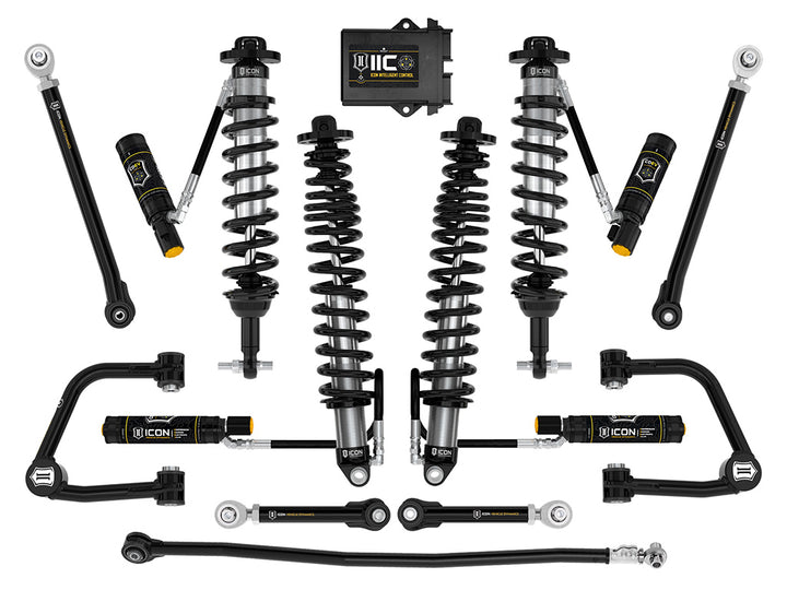 ICON 2021-2026 Ford Bronco, Sasquatch, 2-3" Lift, Stage 8 Suspension System, Tubular