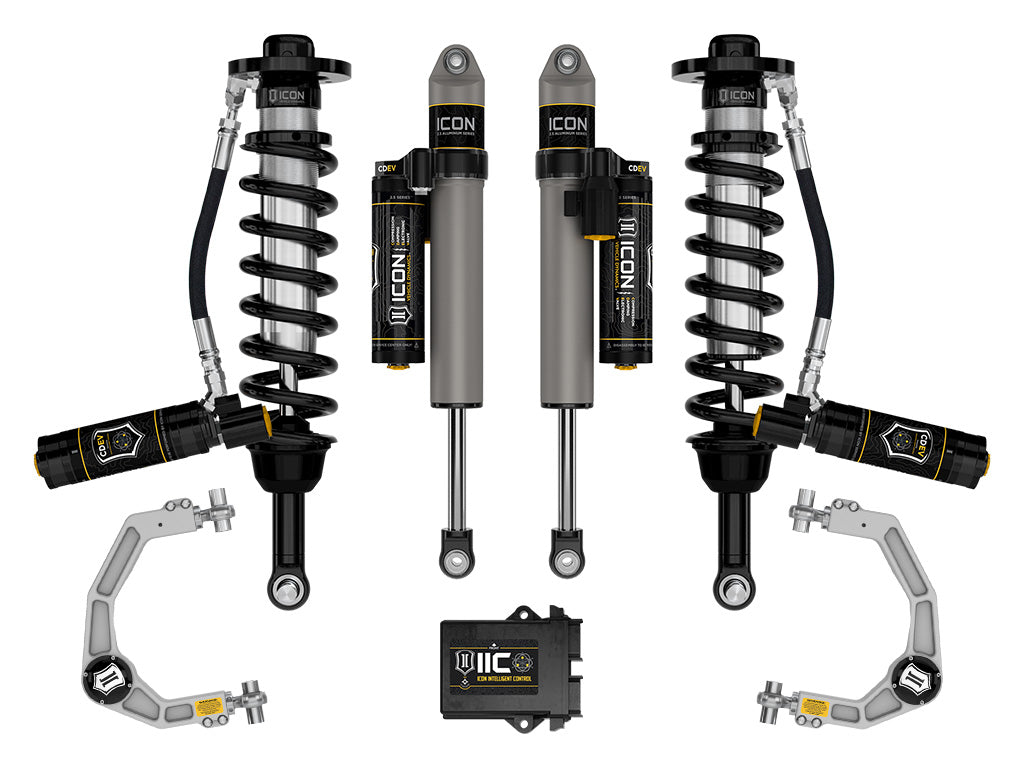 ICON 2021-2026 Ford F-150 Tremor, 2.5-3" Lift, Stage 5 Suspension System, Billet