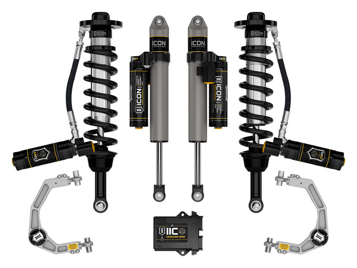 ICON 2021-2026 Ford F-150 Tremor, 2.5-3" Lift, Stage 5 Suspension System, Billet