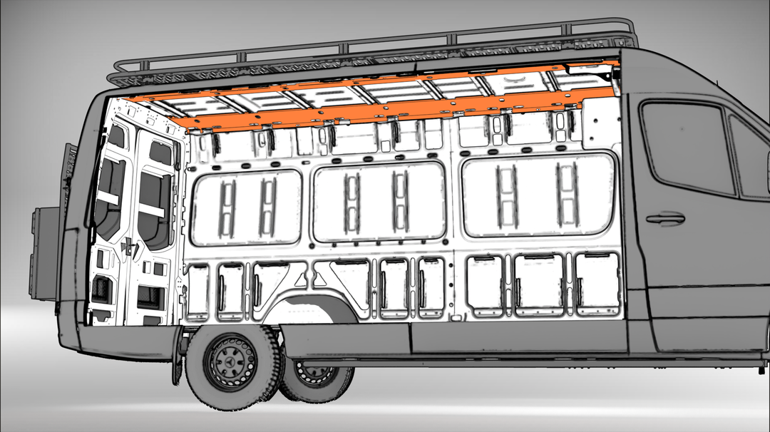 Sprinter   170 Ceiling Structure Kit