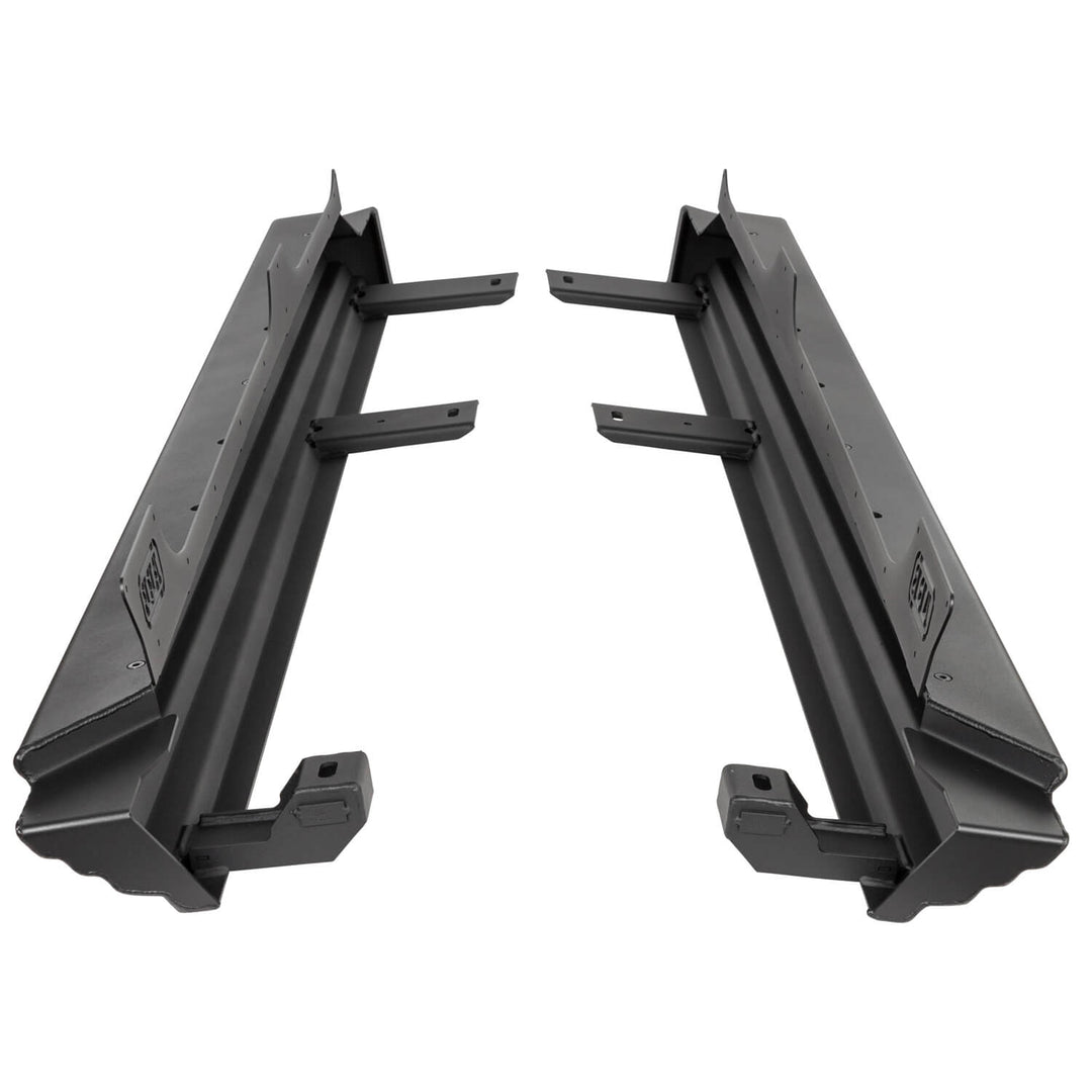 ARB Rock Sliders for Jeep Wrangler JL 4-Door – Steel Textured Black Protection