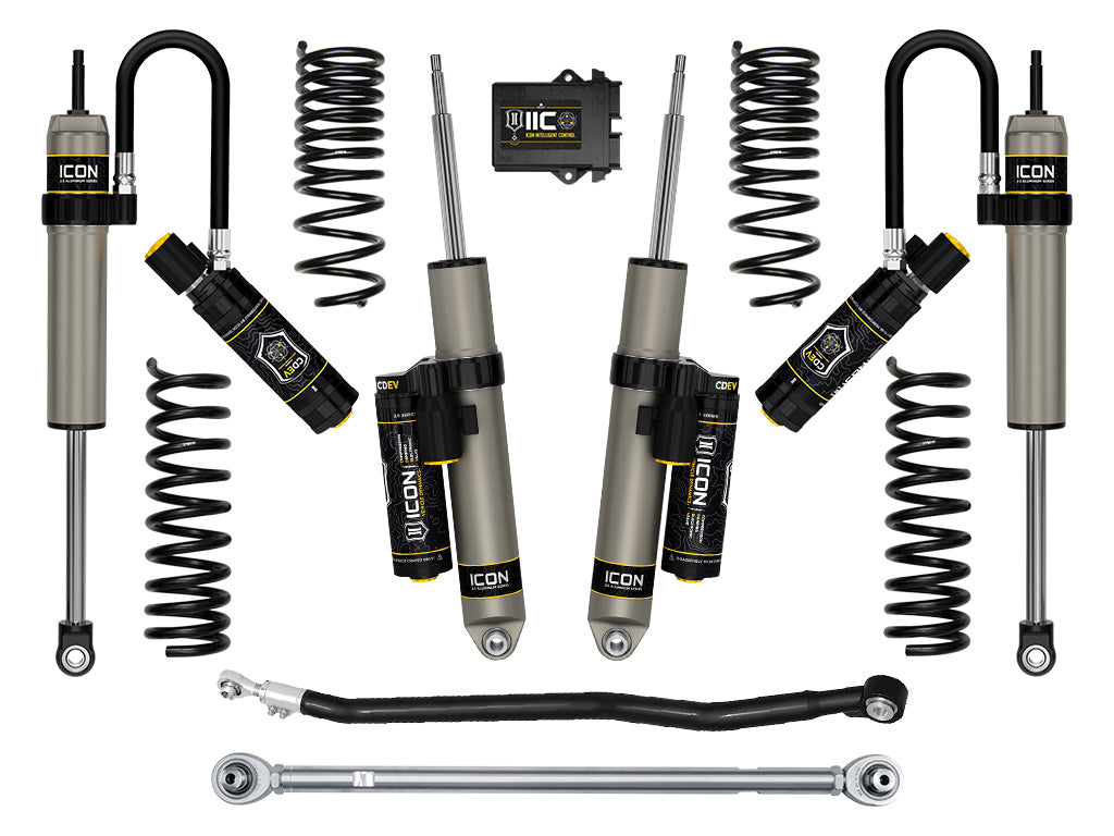 ICON 2014-2026 Ram 2500 4WD, Diesel, Coil Spring Rear, 2.5" Lift, Stage 5 Suspension System, w/ Performance Rear Coil Springs