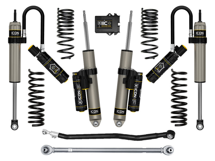 ICON 2014-2026 Ram 2500 4WD, Diesel, Coil Spring Rear, 2.5" Lift, Stage 5 Suspension System, w/ Performance Rear Coil Springs