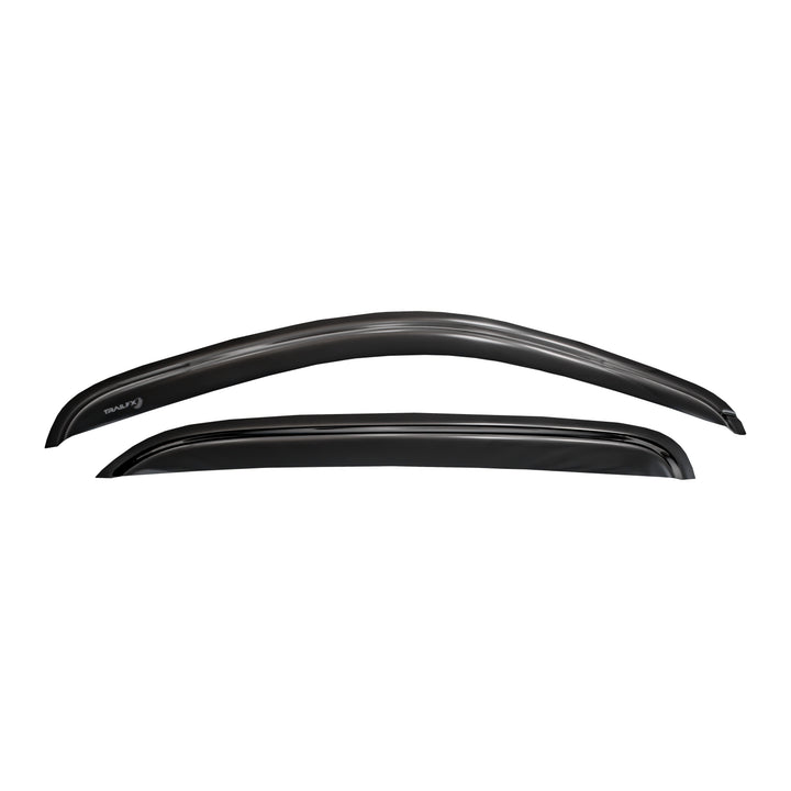 TrailFX Rain Guard Vent Protector for Ram Trucks - Smoke Acrylic Low-Profile Tape-On