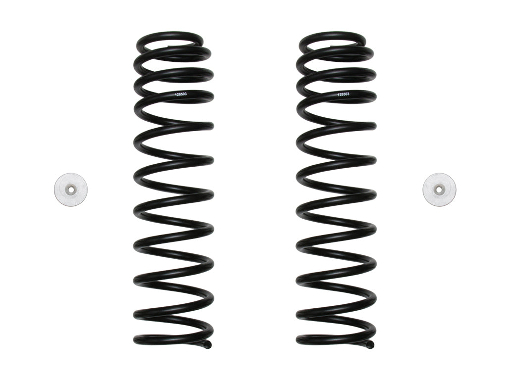 Dynatrac 2018+ Jeep Wrangler JL/2020+ Jeep Gladiator, 3” Lift, Front, Dual Rate Coil Spring Kit
