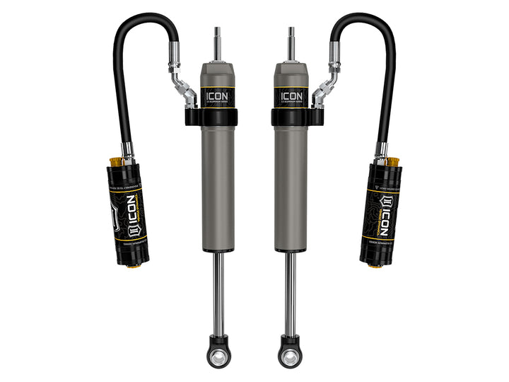 ICON 2025-2026 Toyota 4Runner, 0-3” Lift, Rear, V.S. 2.5 Aluminum Series Shock Absorbers, Remote Reservoir w/ CDCV, Pair