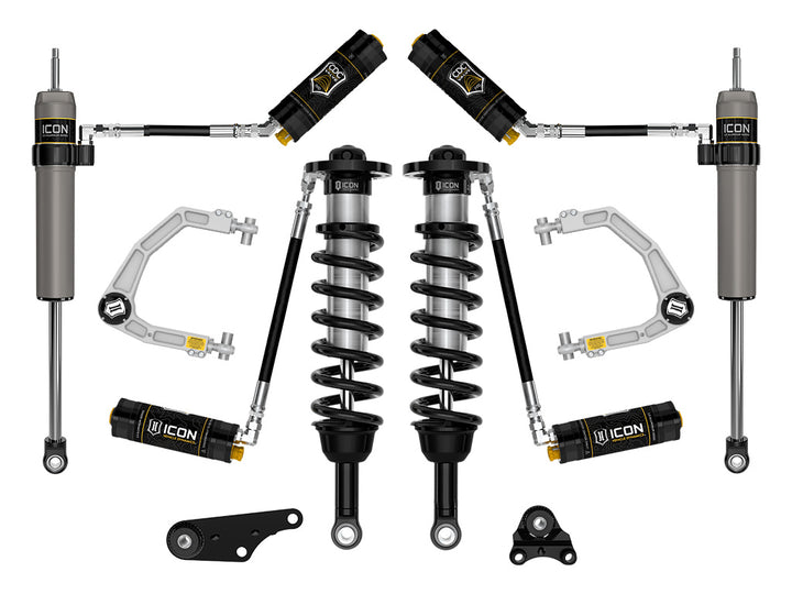 ICON 2024-2026 Toyota Tacoma 1.25-3" Lift, Stage 5 Suspension System, Billet