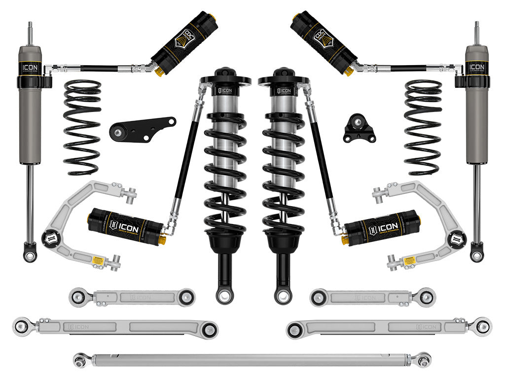 ICON 2025-2026 Toyota 4Runner 4WD, 1.25-3" Lift, Stage 10 Suspension System, Billet