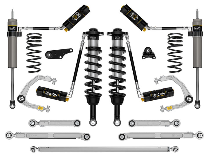 ICON 2025-2026 Toyota 4Runner 4WD, 1.25-3" Lift, Stage 10 Suspension System, Billet