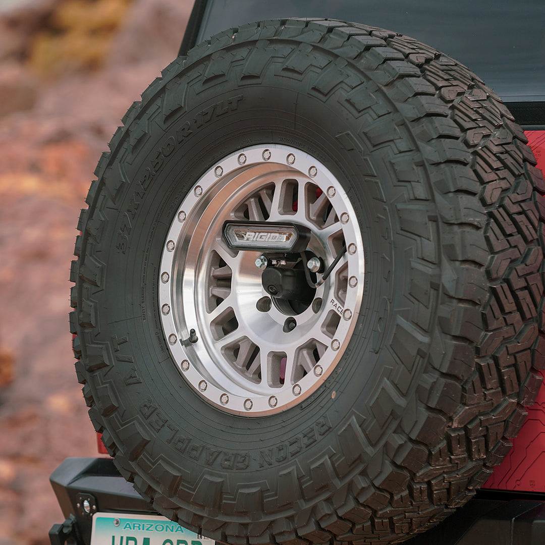 RIGID Industries 2021+ Ford Bronco Rear Chase Pod Light Kit with Red Backlight