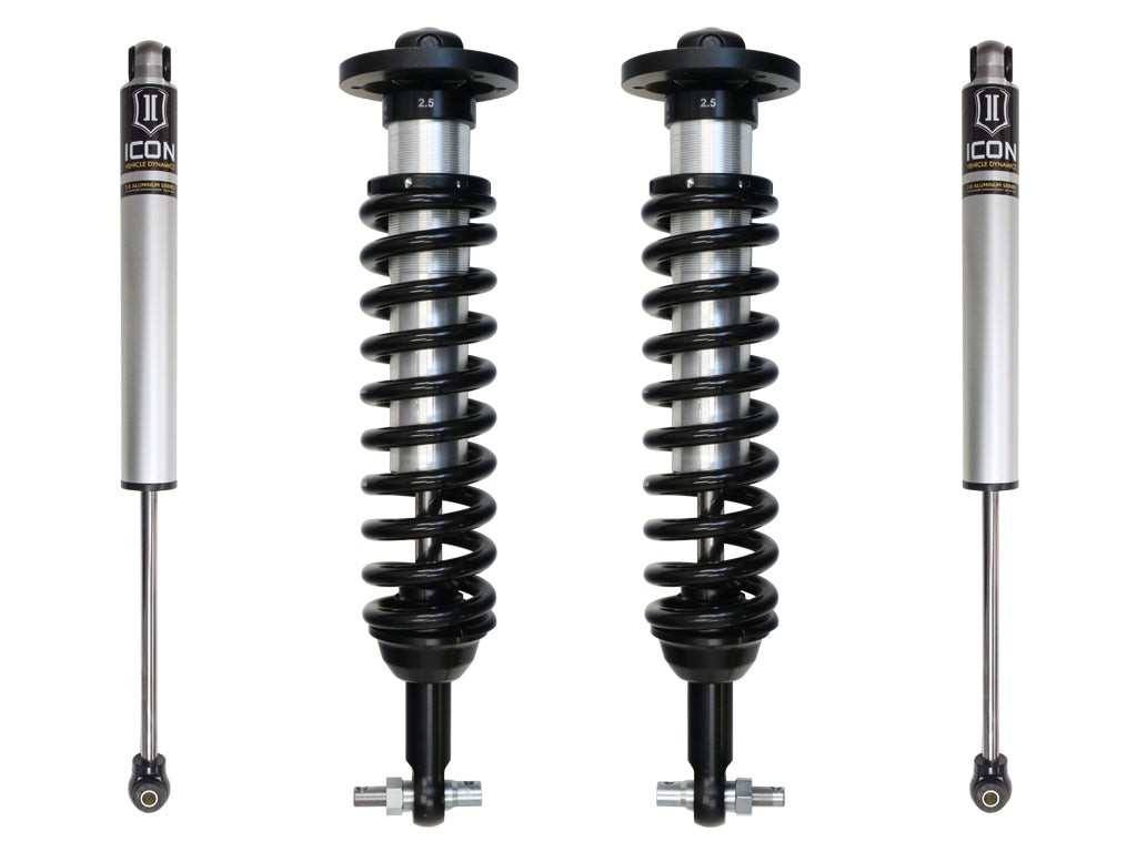 ICON 2015-2020 Ford F150 2WD, 0-3" Lift, Stage 1 Suspension System