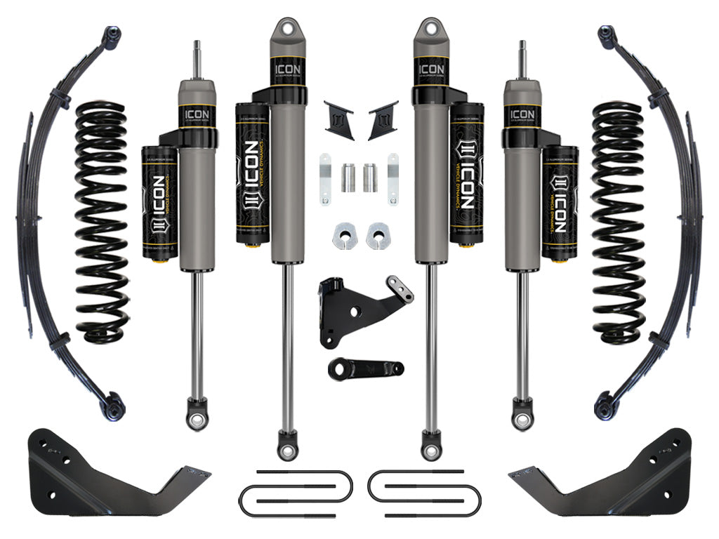 ICON 2005-07 Ford F250/F350, 7" Lift, Stage 4 Suspension System