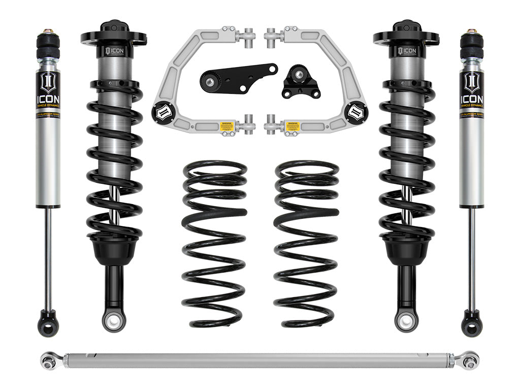 ICON 2025-2026 Toyota 4Runner 4WD, 1.25-3" Lift, Stage 3 Suspension System, Billet