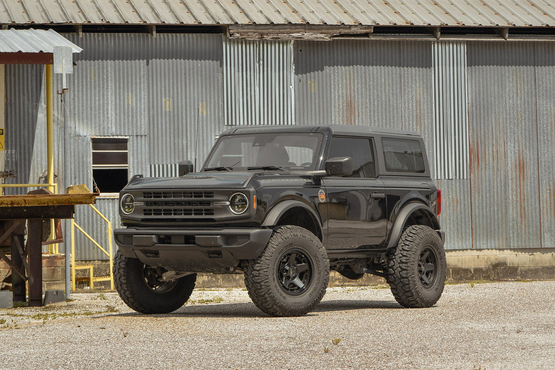 Overland Sector Atlas 17x9 +0 5x139.7/5x150mm 110.1mm Satin Black by Overland Sector | KOVA Offroad