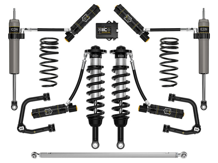 ICON 2025-2026 Toyota 4Runner 2WD, 1.25-3" Lift, Stage 12 Suspension System, Tubular