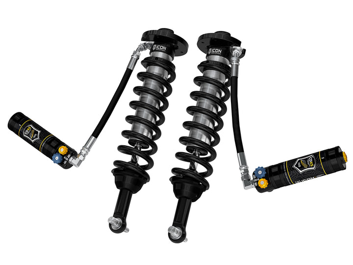 ICON 2021-2026 Ford F-150 2WD, 0-3" Lift, Front, V.S. 2.5 Series Coilovers, Extended Travel, Remote Reservoir w/ CDXS, Pair
