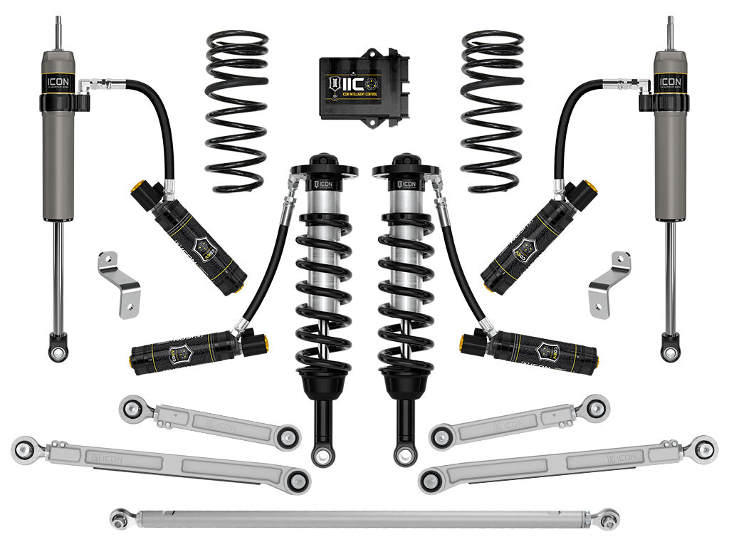 ICON 2023-2026 Toyota Sequoia TRD Pro, 1-2.5" Lift, Stage 10 2.5 Suspension System, Billet