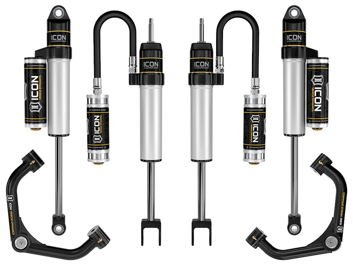ICON 2020-2026 GM 2500/3500 HD, 0-2" Lift, Stage 2 Suspension System, Tubular