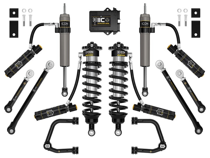 ICON 2022-2026 Toyota Tundra, 2-3.25" Lift, Stage 4, 3.0 Suspension System, Tubular