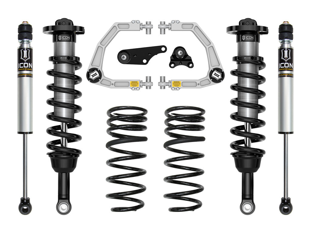 ICON 2024-2026 Toyota Tacoma 1.25-3" Lift, Stage 2 Suspension System, Billet, Triple Rate Rear Springs