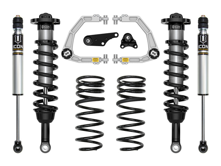 ICON 2024-2026 Toyota Tacoma 1.25-3" Lift, Stage 2 Suspension System, Billet, Triple Rate Rear Springs