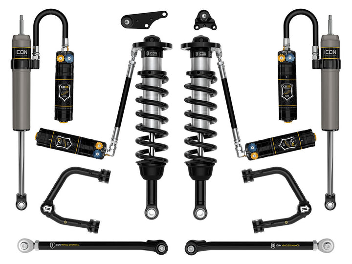 ICON 2024-2026 Toyota Tacoma 1.25-3" Lift, Stage 9 Suspension System, Tubular